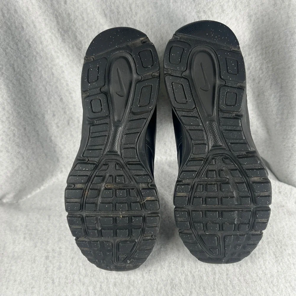 Nike ACG Manoa Boots Kids Size 7Y Black Leather Hiking Lifestyle 535921-003
